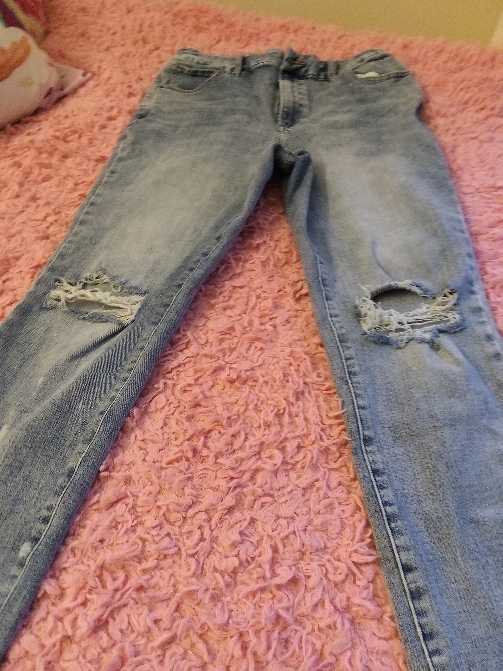 EXPRESS Distressed Women's Jeans Sz L
